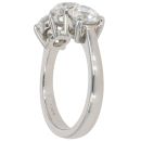 Platinum 2.50ct Brilliant Cut Diamond Trilogy Ring