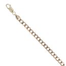9ct Yellow Gold Curb Bracelet 9.5"