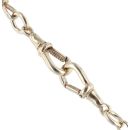 9ct Yellow Gold Fancy T-Bar Chain 20"