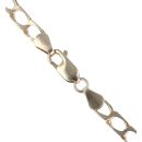 9ct Yellow Gold Square Curb Chain 20"