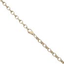 9ct Yellow Gold Belcher T-Bar Chain 24"