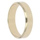 9ct Yellow Gold Wedding Band 4.9mm