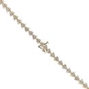 9ct Yellow Gold 5.50ct Brilliant Cut Diamond Necklace 16"