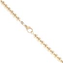 9ct Yellow Gold Beaded Chain 22"