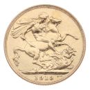 1913 George V Large Head UK Full Sovereign Coin