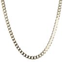 9ct Yellow Gold Curb Chain 20"