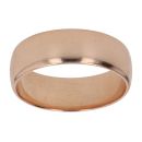 14ct Rose Gold Wedding Band 6.4mm
