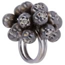 18ct White Gold 2.25ct Brilliant Cut Diamond Fancy Ball Ring