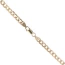 9ct Yellow Gold Curb Chain 18"