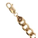 9ct Yellow Gold Curb Bracelet 8.5"