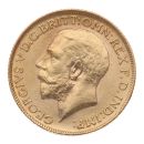 1912 George V Large Head UK Full Sovereign Coin