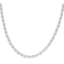 Silver Rope Chain 24" By Icesia
