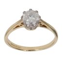 18ct Yellow Gold 0.75ct Brilliant Cut Diamond Solitaire Ring