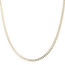 9ct Yellow Gold Curb Chain 18"