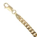18ct Yellow Gold Fancy ID Bracelet 8"