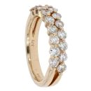 9ct Yellow Gold 1.01ct Diamond Eternity Ring by Anya Belle