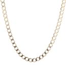 9ct Yellow Gold Curb Chain 20"