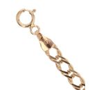 9ct Yellow Gold Double Curb Bracelet 7"