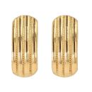 22ct Yellow Gold Grain Stud Earrings