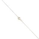 9ct Yellow Gold 0.10ct Diamond Cross Pendant and Chain 22"