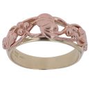 9ct Yellow and Rose Gold Tree Of Life Clogau Ring