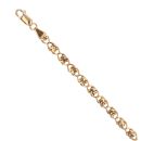 9ct Yellow Gold Celtic Fancy Bracelet 7.5"