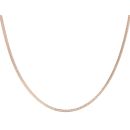 9ct Yellow Gold Foxtail Chain 18"