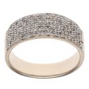 9ct Yellow Gold 0.40ct Brilliant Cut Diamond Fancy Ring