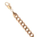 9ct Yellow Gold Curb Bracelet 9"