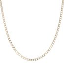 9ct Yellow Gold Curb Chain 18"