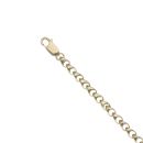 9ct Yellow Gold Tulip Bracelet 7.5"