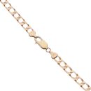 9ct Yellow Gold Square Curb Chain 24"