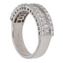 18ct White Gold 1.50ct Brilliant And Baguette Cut Diamond Fancy Ring