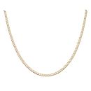 9ct Yellow Gold Small Links Curb Chain 22"