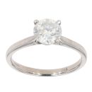 18ct White Gold 1.31ct Diamond Solitaire Ring
