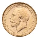 1918 George V Large Head India Full Sovereign Coin Boxed with Case