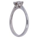 9ct White Gold 0.20ct Brilliant Cut Diamond Solitaire Ring