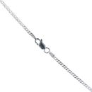Silver Curb Chain 22"