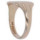 9ct Yellow Gold Patterned Signet Ring