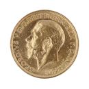 1912 George V Large Head UK Full Sovereign Coin