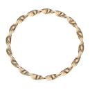 9ct Yellow Gold Twist Bangle