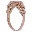 9ct Rose Gold Patterned Knot Ring