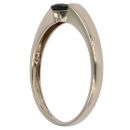 9ct Yellow Gold Diopside Solitaire Ring