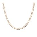 9ct Yellow Gold Curb Chain 18"