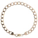 9ct Yellow Gold Curb Bracelet 7"