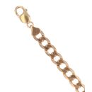 9ct Yellow Gold Curb Bracelet 8.5"