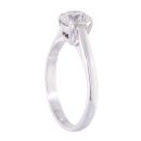 18ct White Gold 1.00ct Diamond Solitaire Ring