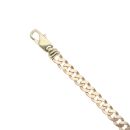 9ct Yellow Gold Curb Bracelet 8"