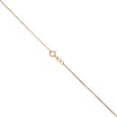 18ct Yellow Gold Cross Pendant and Chain 18"