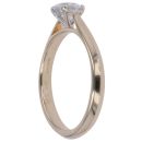 9ct Yellow Gold 0.50ct Brilliant Cut Lab Grown Diamond Solitaire Ring
